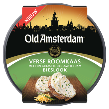 Old Amsterdam Verse Roomkaas Bieslook 125g