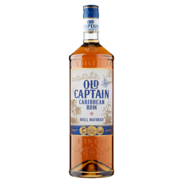 distillatie bossen smokkel Old Captain Caribbean Rum Well Matured 1L bestellen? - — Jumbo Supermarkten