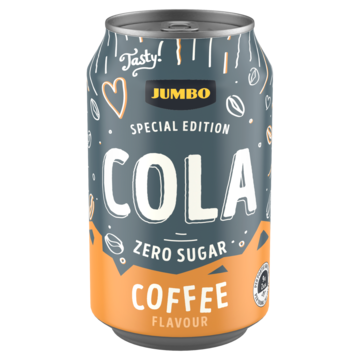 Jumbo Cola Zero Sugar Coffee Smaak 330ML
