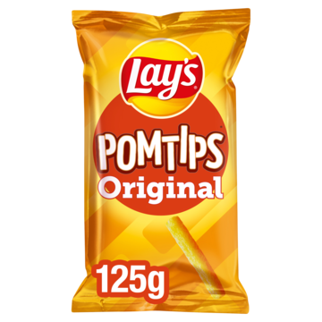 Lay's Pomtips Naturel Chips 125gr