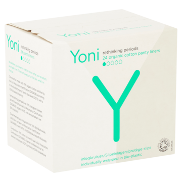 Yoni inlegkruisjes regular 100% biologisch katoen 24 stuks