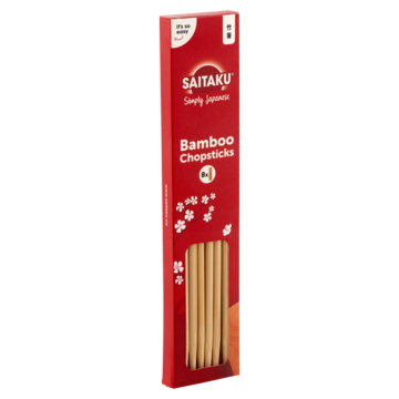 Saitaku Bamboo Chopsticks 8 x 2 Stuks