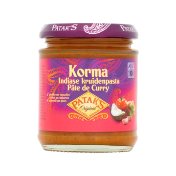 Patak's Original Korma Indiase Kruidenpasta 165g