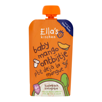 Ella's Kitchen Baby Mango Ontbijtje Biologisch 6+ Maanden 100g