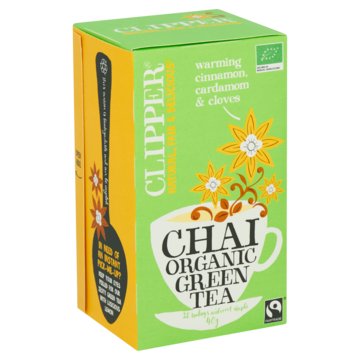Clipper Chai Organic Green Tea 20 Stuks