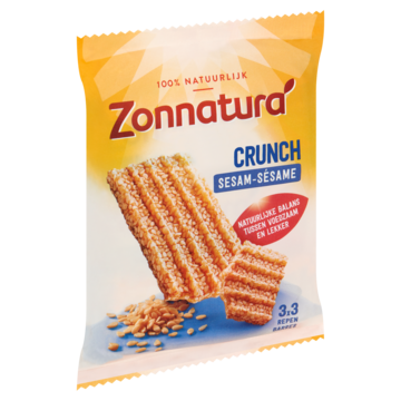 Zonnatura Crunch Sesam 3 x 50g