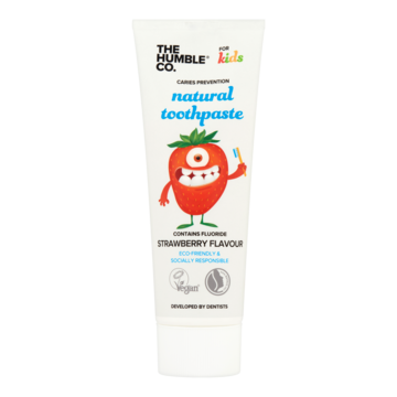 The Humble Co. Natural Toothpaste Strawberry Flavour for Kids 75ml