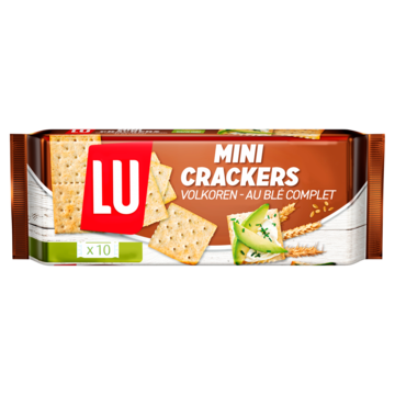 LU Mini Crackers Volkoren 10 Stuks 250g