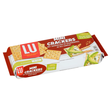 LU Mini Crackers Volkoren 10 Stuks 250g