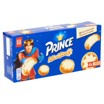 LU Prince MiniStars Koekjes met Witte Chocolade 187g