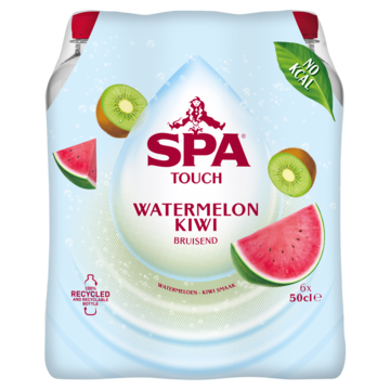 Spa TOUCH Watermelon - Kiwi 6 x 50cl