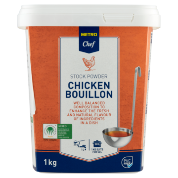 Metro Chef Stock Powder Chicken Bouillon 1KG