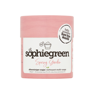 sophiegreen® Spring Garden Allesreiniger Sopje 100 g voor 25 Emmers Sop