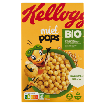 Kellogg's Bio Miel Pops Honing Pops 320g