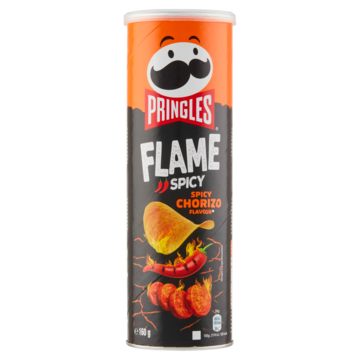 Pringles Flame Spicy Chorizo Chips 160g