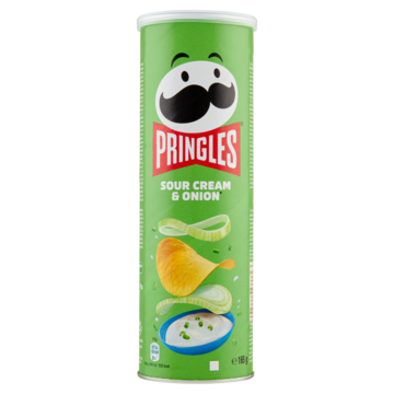 Jumbo Pringles Sour Cream & Onion Chips 165g aanbieding