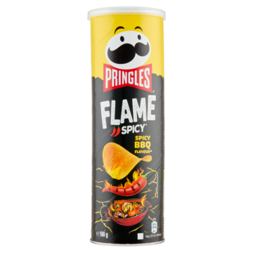 Pringles Flame Spicy BBQ Chips 160g