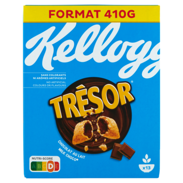 Kellogg's Trésor Melk Chocolade Format 410g