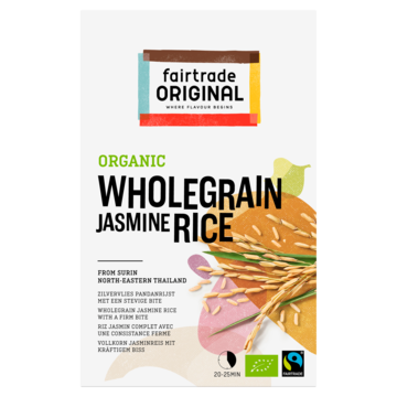 Organic Wholegrain Jasmine Rice 400g