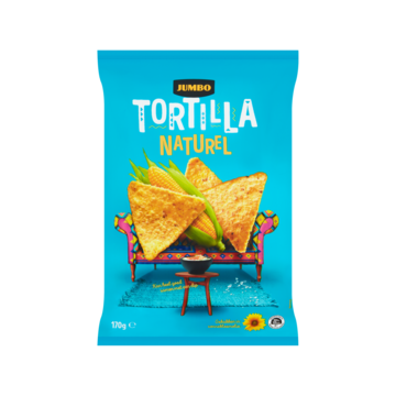 Jumbo Tortilla Naturel Chips 170g