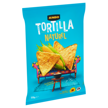 Jumbo Tortilla Naturel Chips 170g
