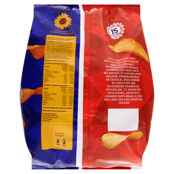 Jumbo Chips Uitdeelzakjes Paprika & Naturel 15 Stuks