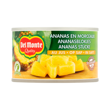 Del Monte Ananasblokjes op Sap 230g
