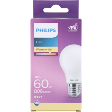 Philips Led Bulb 60W E27 box