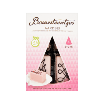 Bouwsteentjes Aardbei 4 X 58 G Bij Jumbo bouwsteentjes kopen in de aanbieding