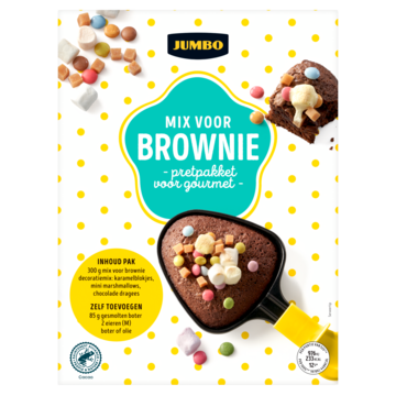 Jumbo Mix voor Brownie 365g