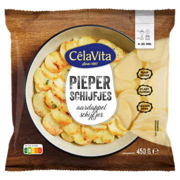 CelaVita dunne aardappelschijfjes 450g