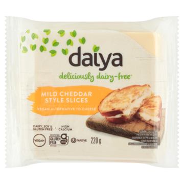 Daiya Mild Cheddar Style Slices 220g