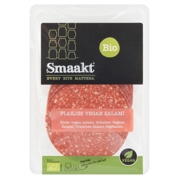 Smaakt Bio Plakjes Vegan Salami 100g