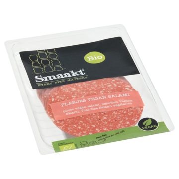 Smaakt Bio Plakjes Vegan Salami 100g