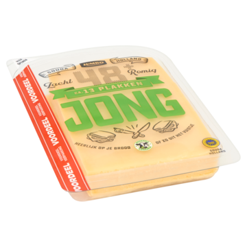 Jumbo Jonge Kaas 48+ Plakken 400 g - Voordeelverpakking
