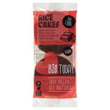BioToday Rice Cakes Pure Chocolade 100g