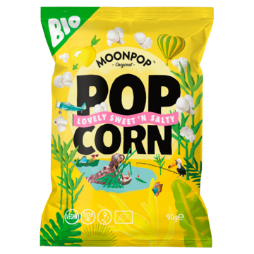 Moonpop Original Bio Popcorn Lovely Sweet 'n Salty 90g