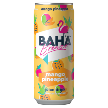BAHA Breeze Mango Pineapple Juice Drink 330ml