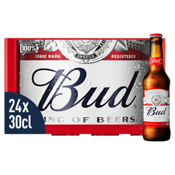 Bud - Pils - Krat - 24 x 300ML