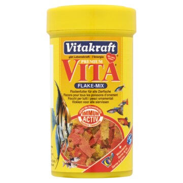 Vitakraft Vissenvoer Premium Vita Flake-Mix Vlokken voor Siervissen 18g