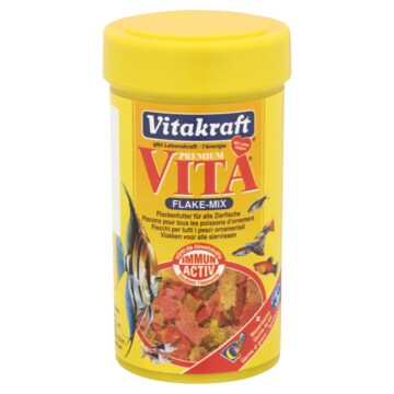 Vitakraft Vissenvoer Premium Vita Flake-Mix Vlokken voor Siervissen 18g