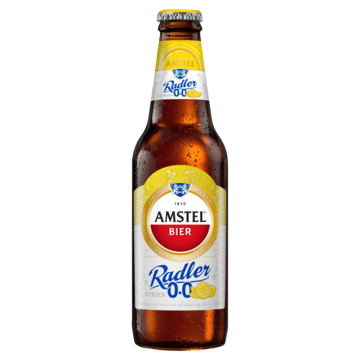 Amstel Radler Citroen 0.0 Bier Fles 300ml bij Jumbo