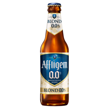 Affligem Blond 0.0 Alcoholvrij Bier Fles 30cl bij Jumbo