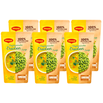 MAGGI Vegetarische Erwten Soep 6 x 570ml