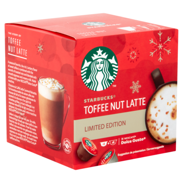 Starbucks Toffee Nut Latte Limited Edition 12 Capsules 127, 8g