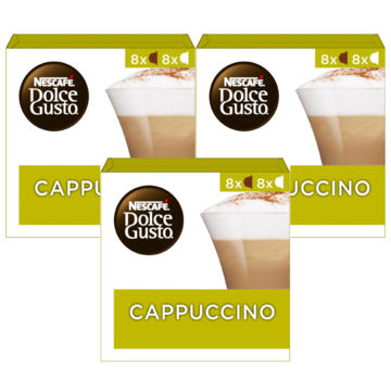 Nescafé Dolce Gusto® Cappuccino 3 x 16 Stuks