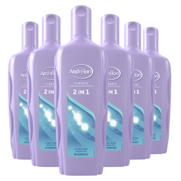 Andrélon Classic Shampoo & Conditioner 2-in-1 6 x 300ML