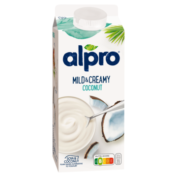 Alpro Mild & Creamy Plantaardige Variatie op Yoghurt Kokosnoot 750ml