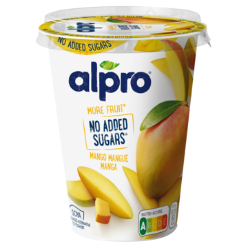 Alpro More Fruit Plantaardige Variatie op Yoghurt Mango 400g