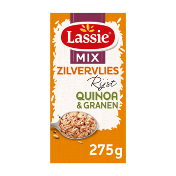 Lassie Mix Zilvervliesrijst Quinoa Granen 275g